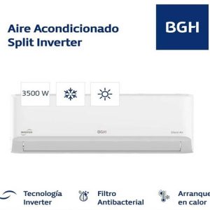 Aire Acondicionado Split Inverter BGH Silent Air 3000 Frio-Calor