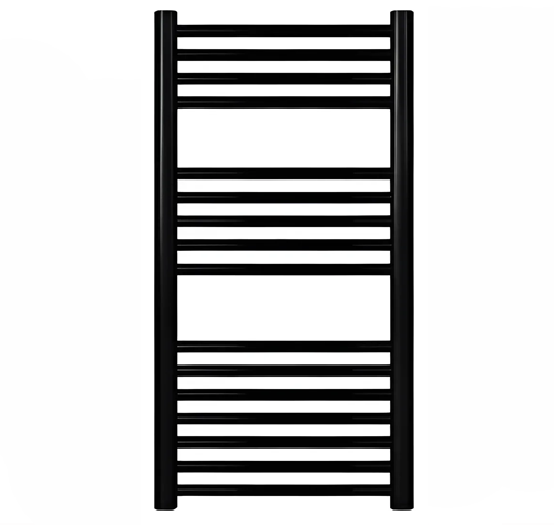 Toallero acero negro ASUA 80/45